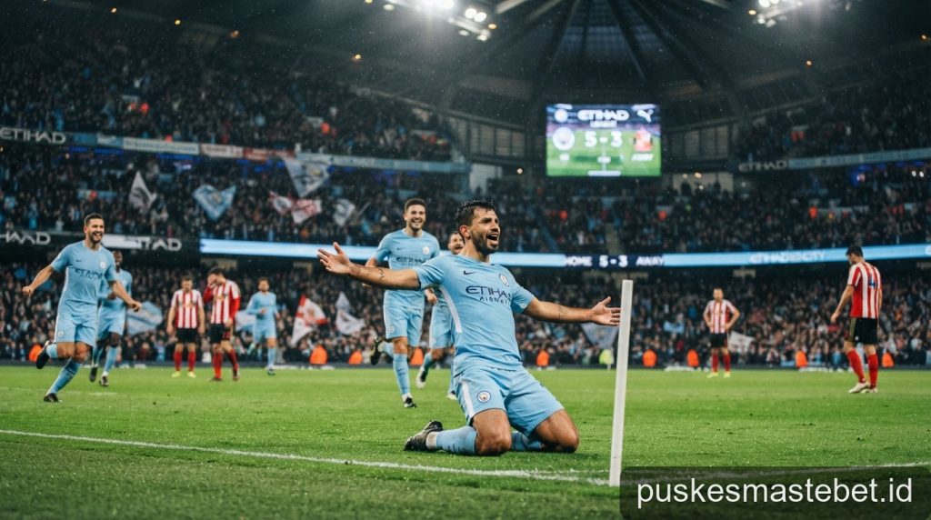 Ngoại hạng Anh: Manchester City và 'cơn mưa bàn thắng' 5-3 trước Sunderland