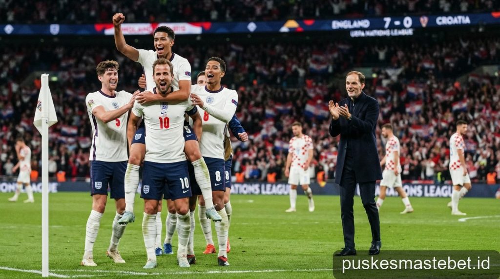 Anh đại thắng Croatia 7-0: Sự trỗi dậy của kỷ nguyên Thomas Tuchel